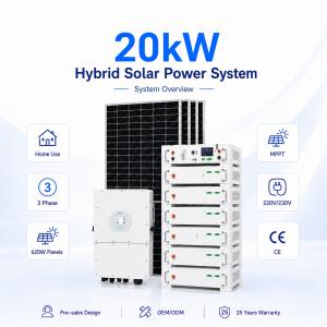 20kW Hybrid Solar Power System