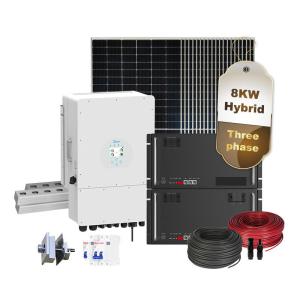 8KW hybrid solar systems